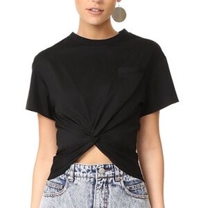 Cinq a Sept Shiloh Black Tee